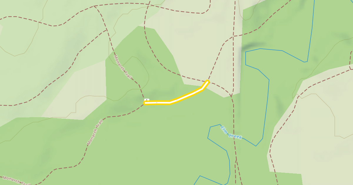 Map preview of Monarch Long Loop