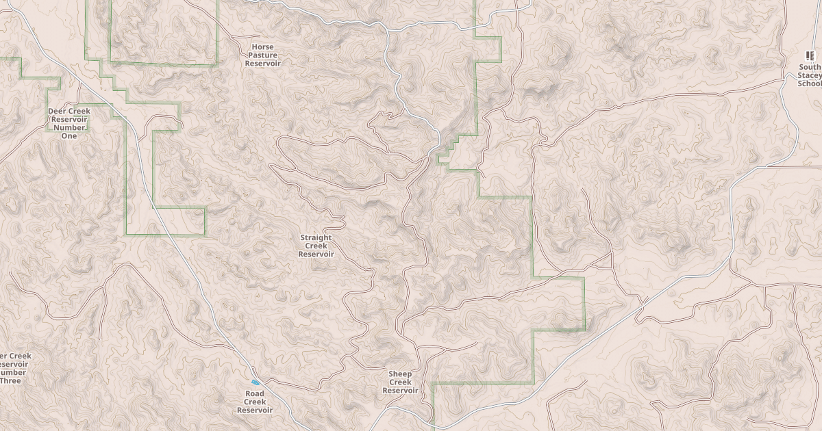Map preview of BEAVER PUMPKIN DIVIDE