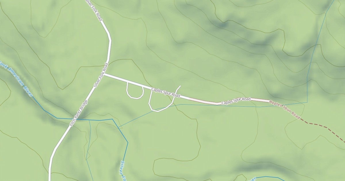 Map preview of CAPLES SPUR