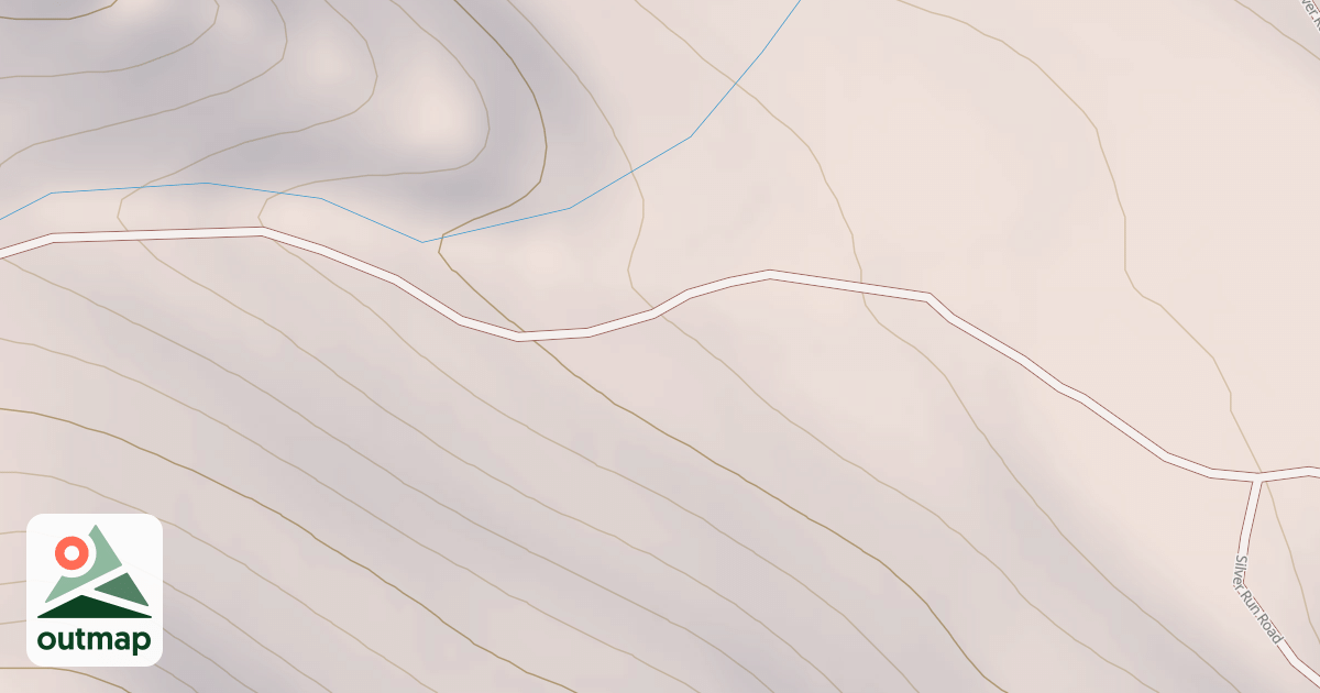 Map of SOUTH INGLES CREEK