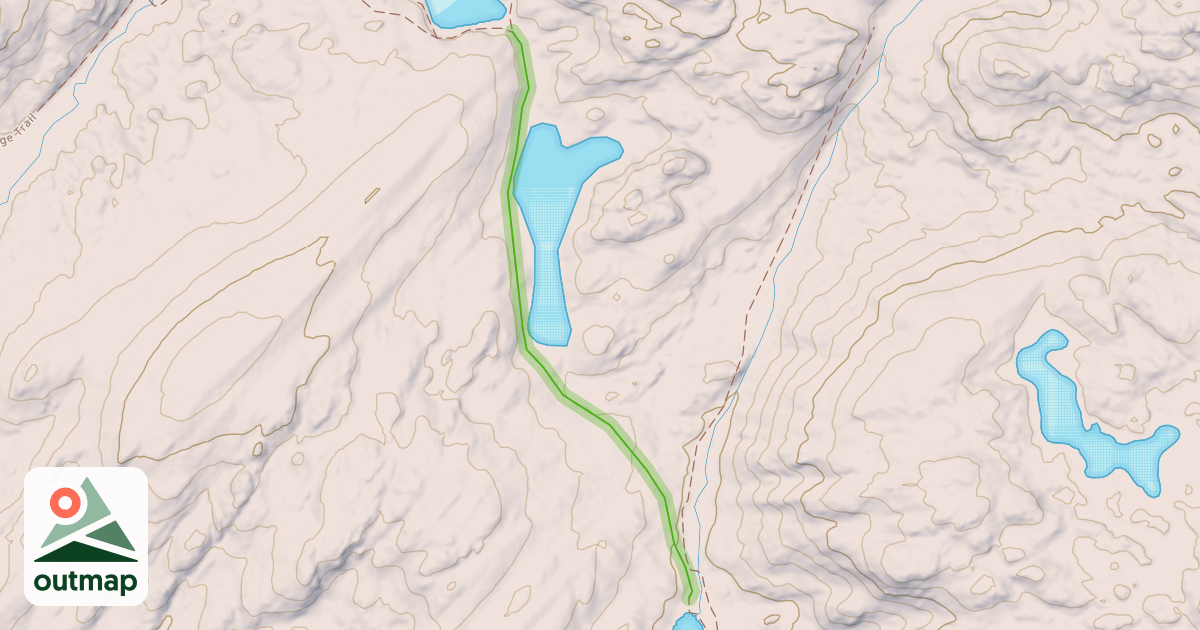 Map of Lowline Trail