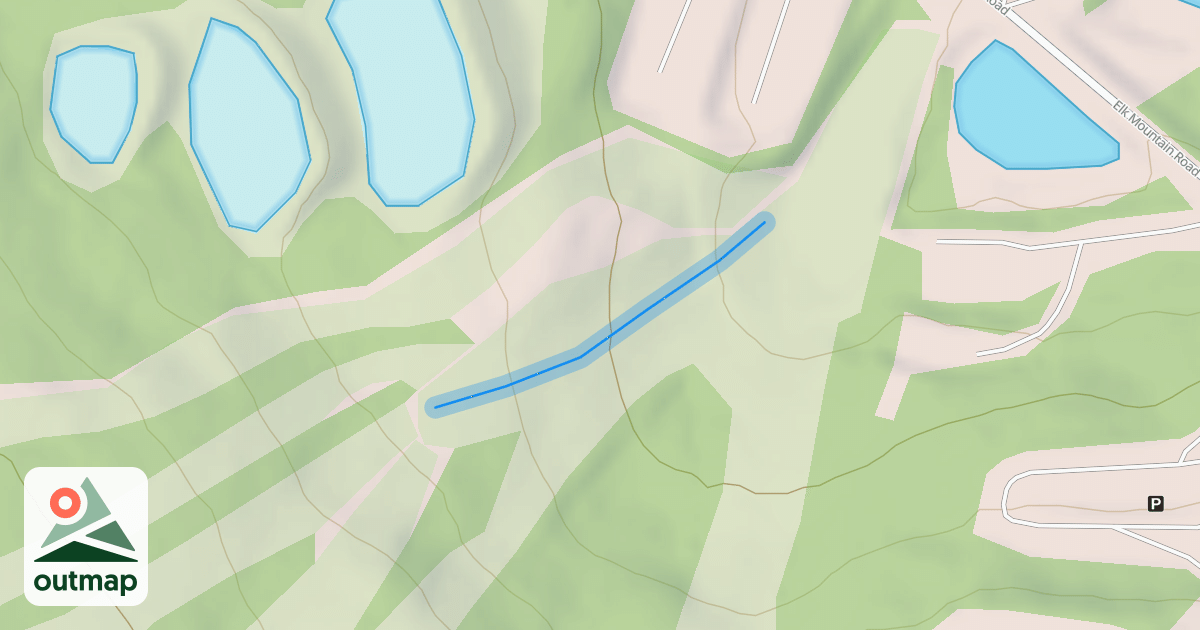 Map of Snow Bowl