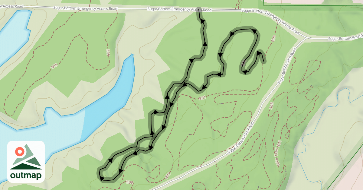 Map of 304