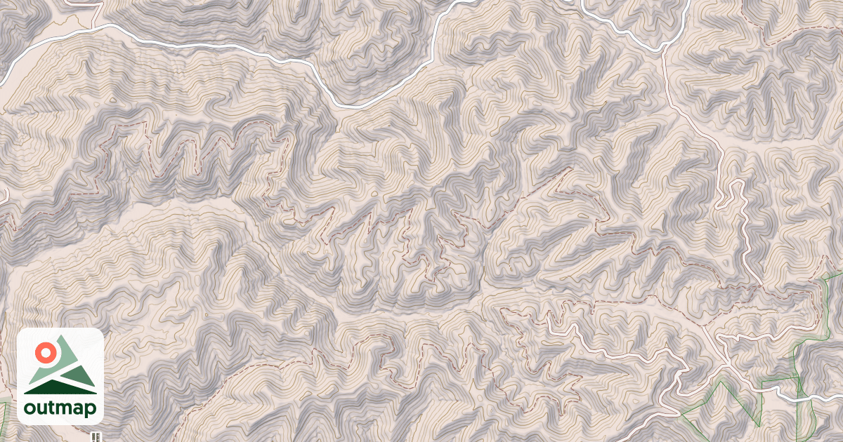Map of USFS Motor Vehicle Use Map Trails 20365