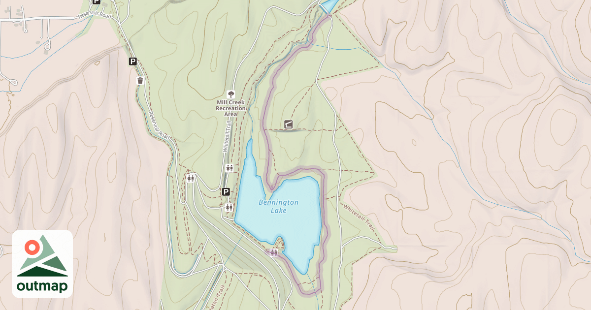 Map of Meadow Lark Trail