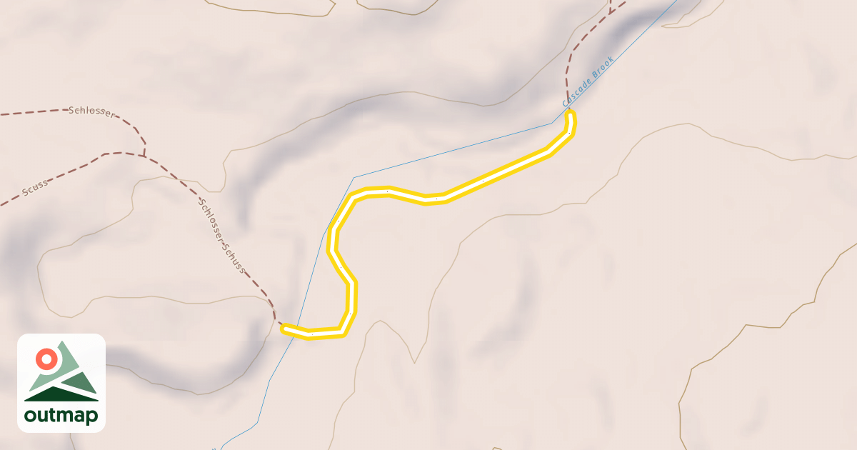 Map of Schlosser Schuss
