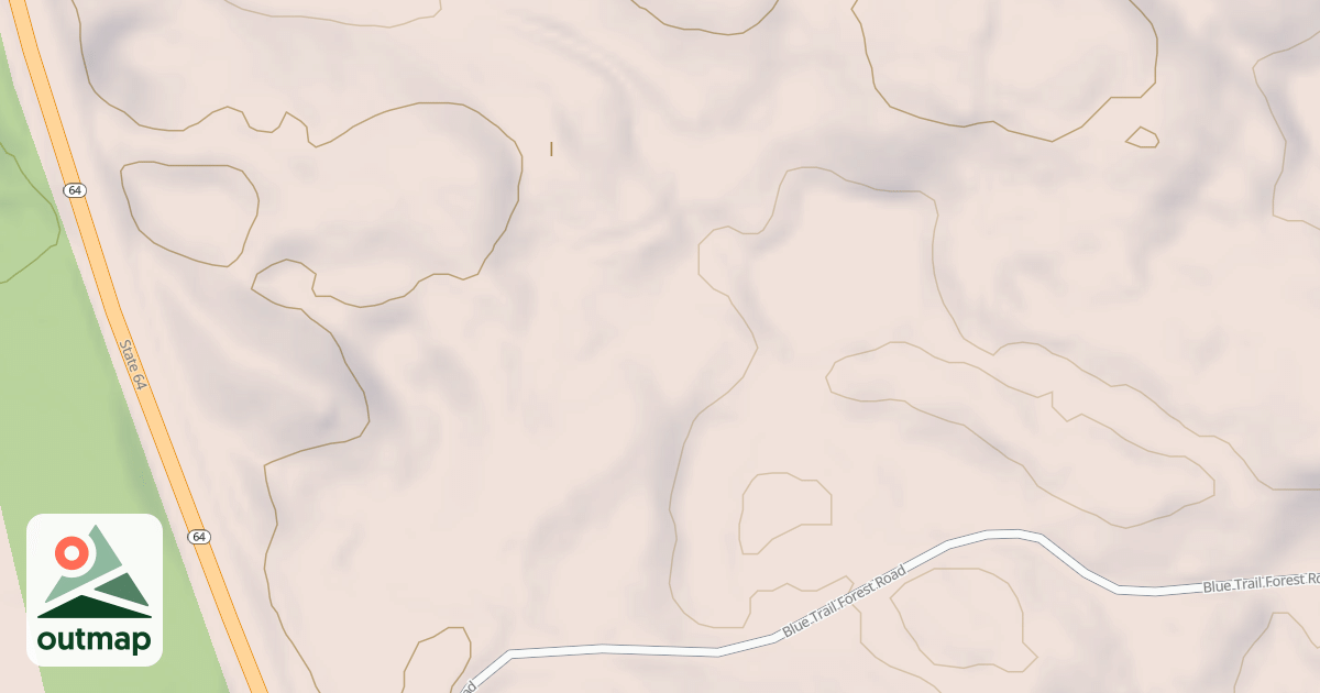 Map of Martineau Recreational Trails