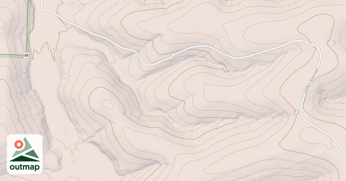 Map of USFS Motor Vehicle Use Map Roads {91D8AC22-54D8-4428-BF2B-EEE043798F34}