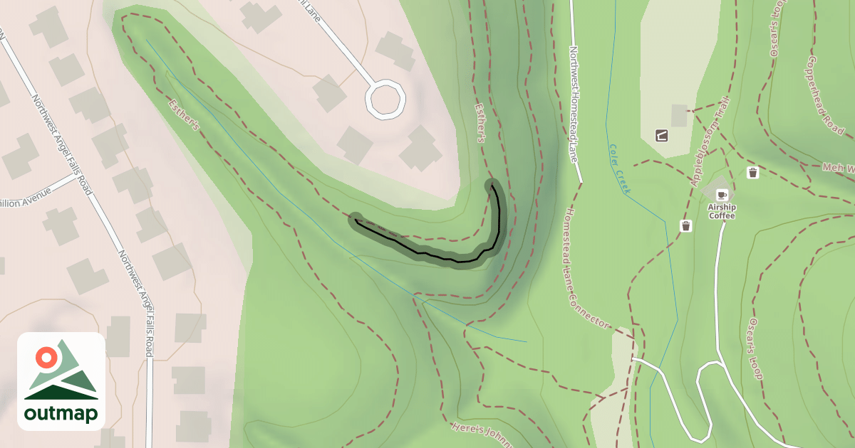 Map of Esther's Alt Route