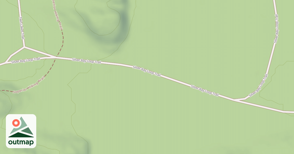 Map of Red Dot Trail