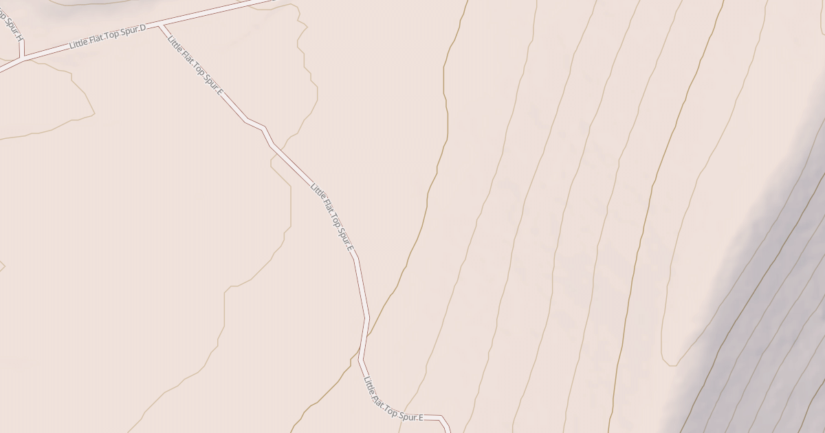Map preview of LITTLE FLAT TOP