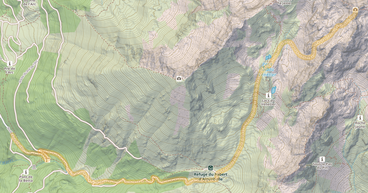 Map preview of Dent du Pra — Prabert