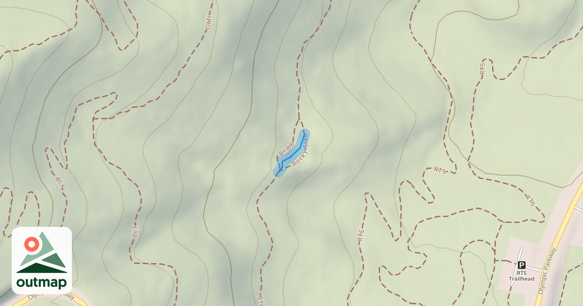 Map of BYOB Rocky Slab