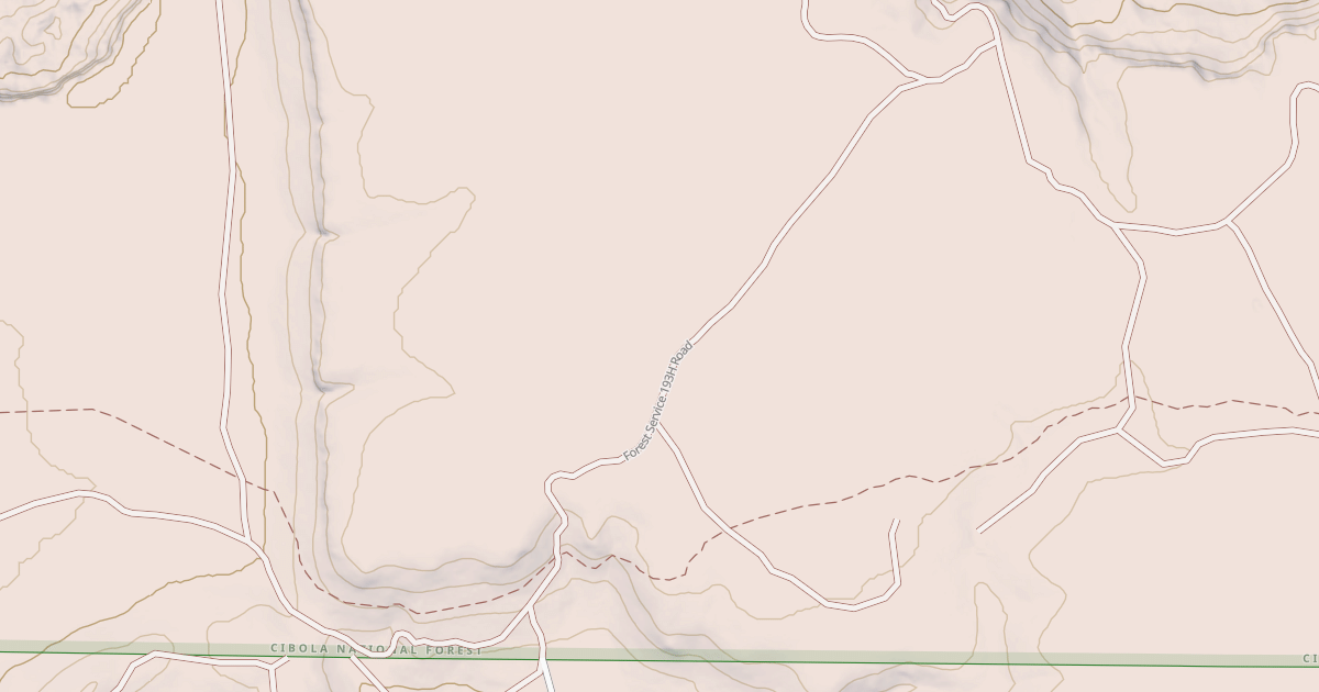 Map preview of USFS Motor Vehicle Use Map Roads {E3471EBA-1827-44B1-9979-7C8DEC77F3E0}