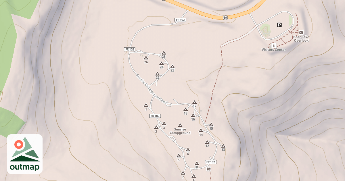 Map of SUNRISE C G