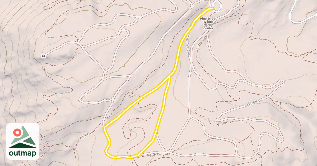 Map of Meadow Loop