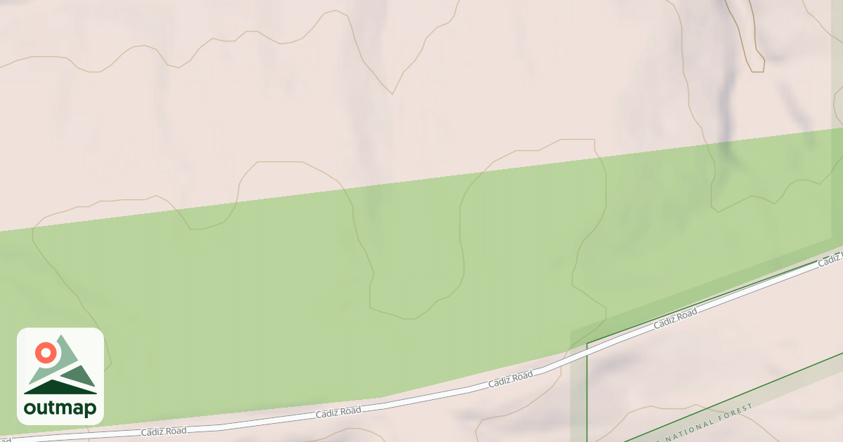 Map of COUNTY RD SPUR #1