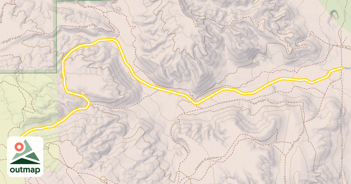 Map of Hedrick Road