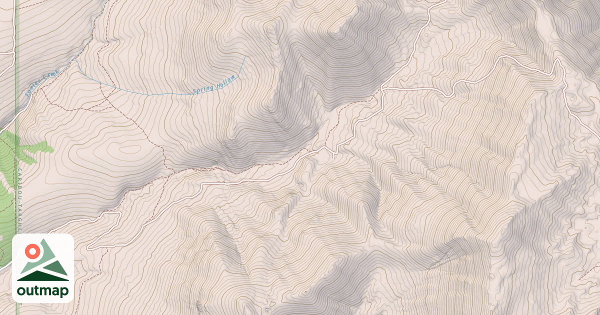 Map of SUGAR CREEK