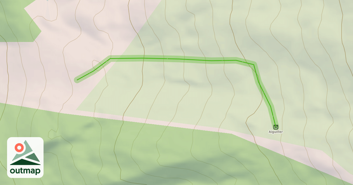 Map of La Lauze