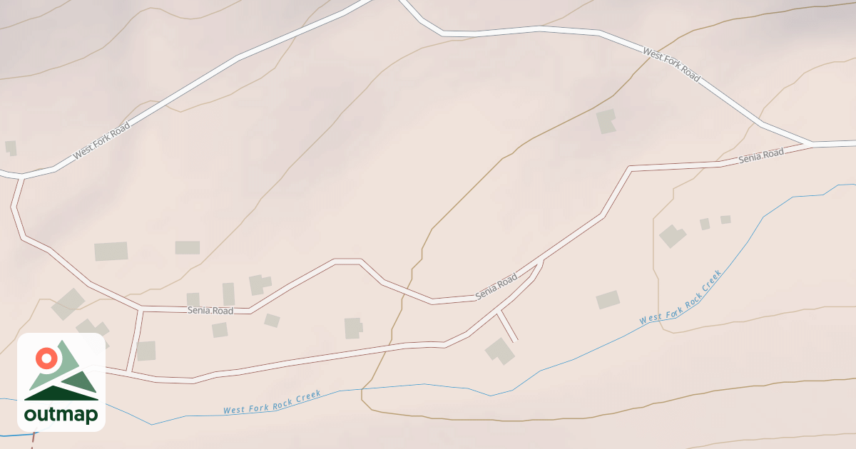 Map of CAMP SENIA SUMMER HOMES