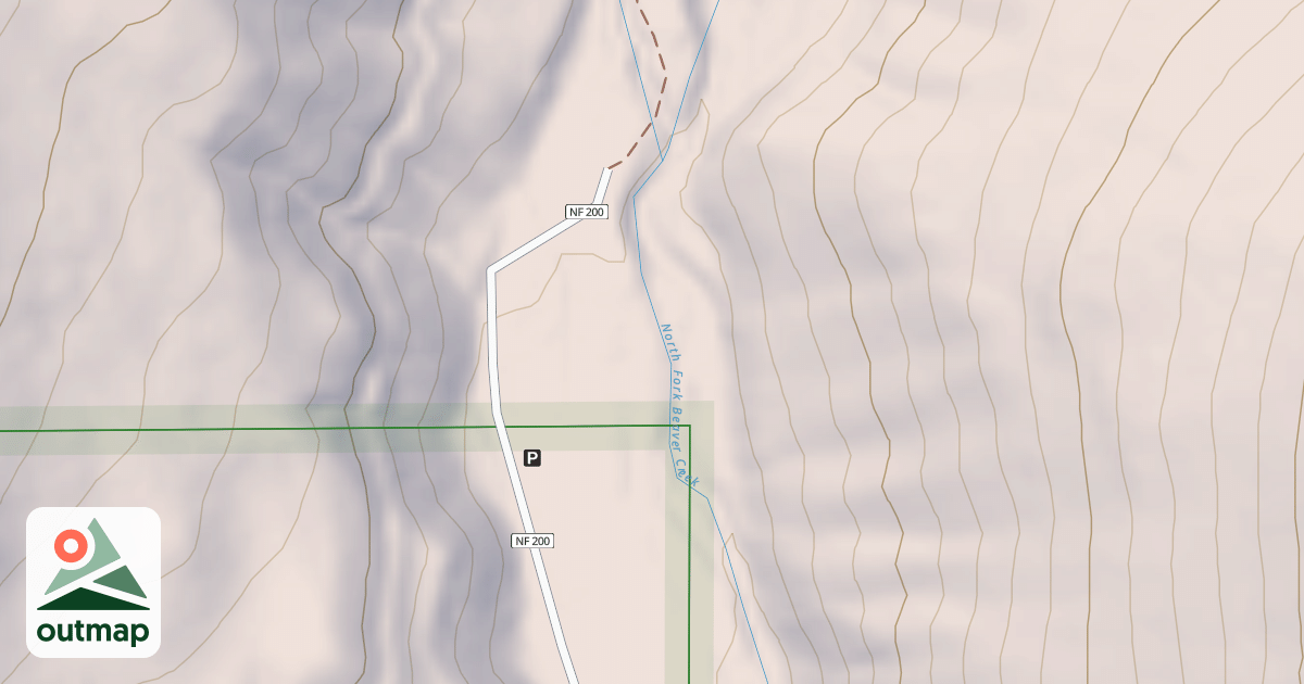 Map of DISP REC SITE