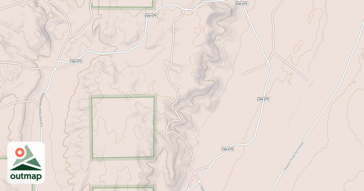 Map of Kalkaska Trail