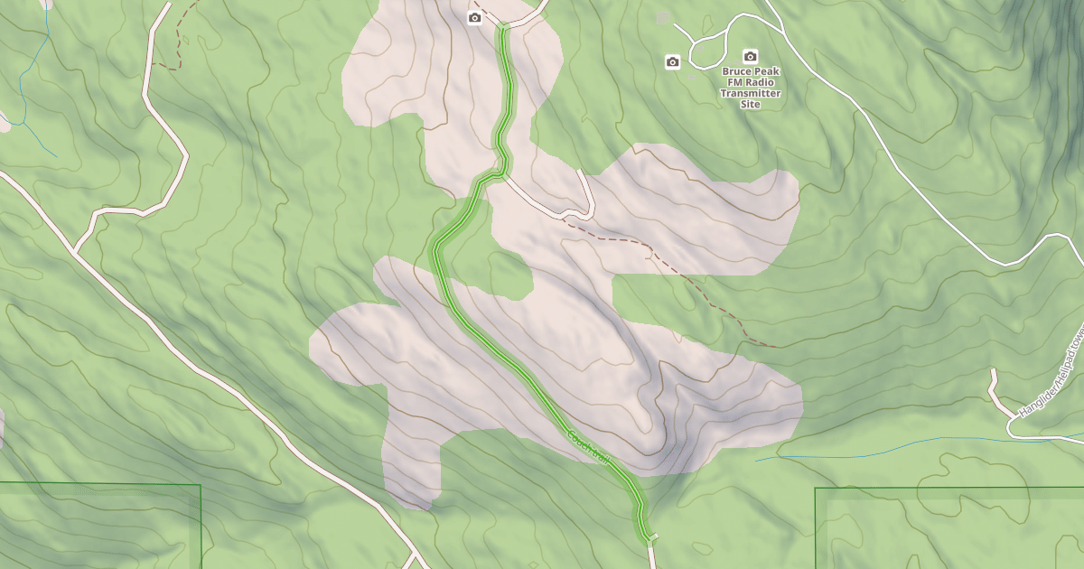Map preview of Couch trail