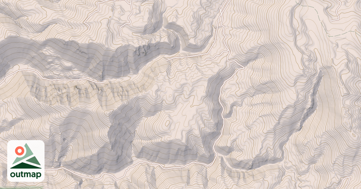 Map of BIG CANYON