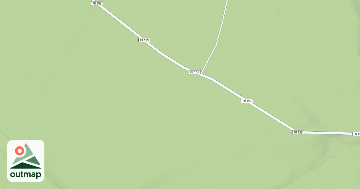 Map of FR 153M