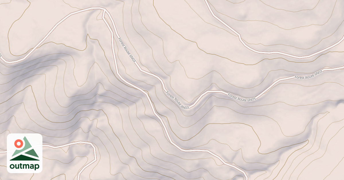 Map of USFS Motor Vehicle Use Map Roads {9CBAAC62-3003-44F4-8369-59713D91B301}