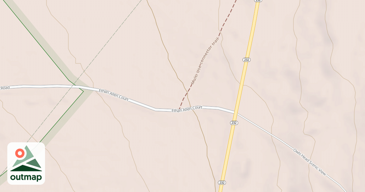 Map of C-2, Rail Trail Connector