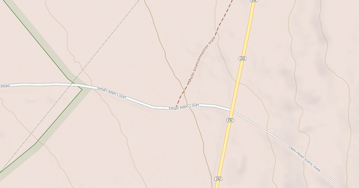 Map preview of C-2, Rail Trail Connector