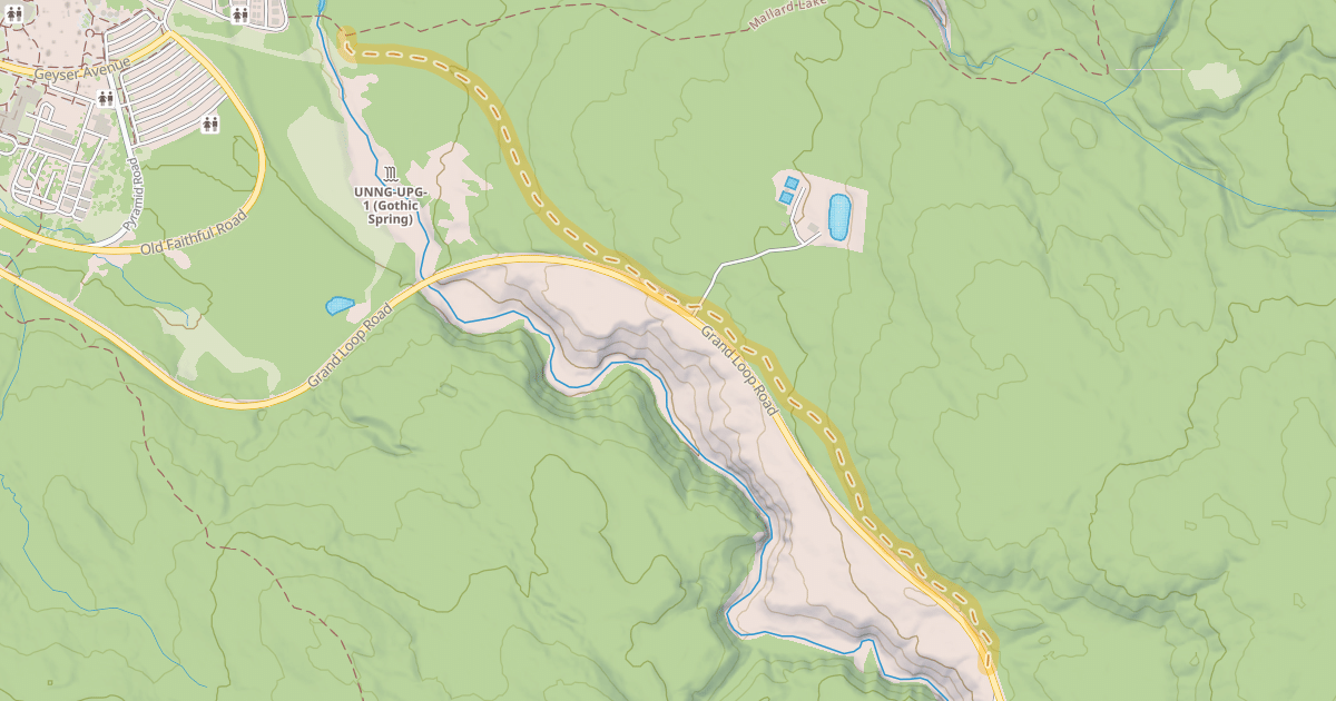Map preview of Kepler Cascade Ski Trail