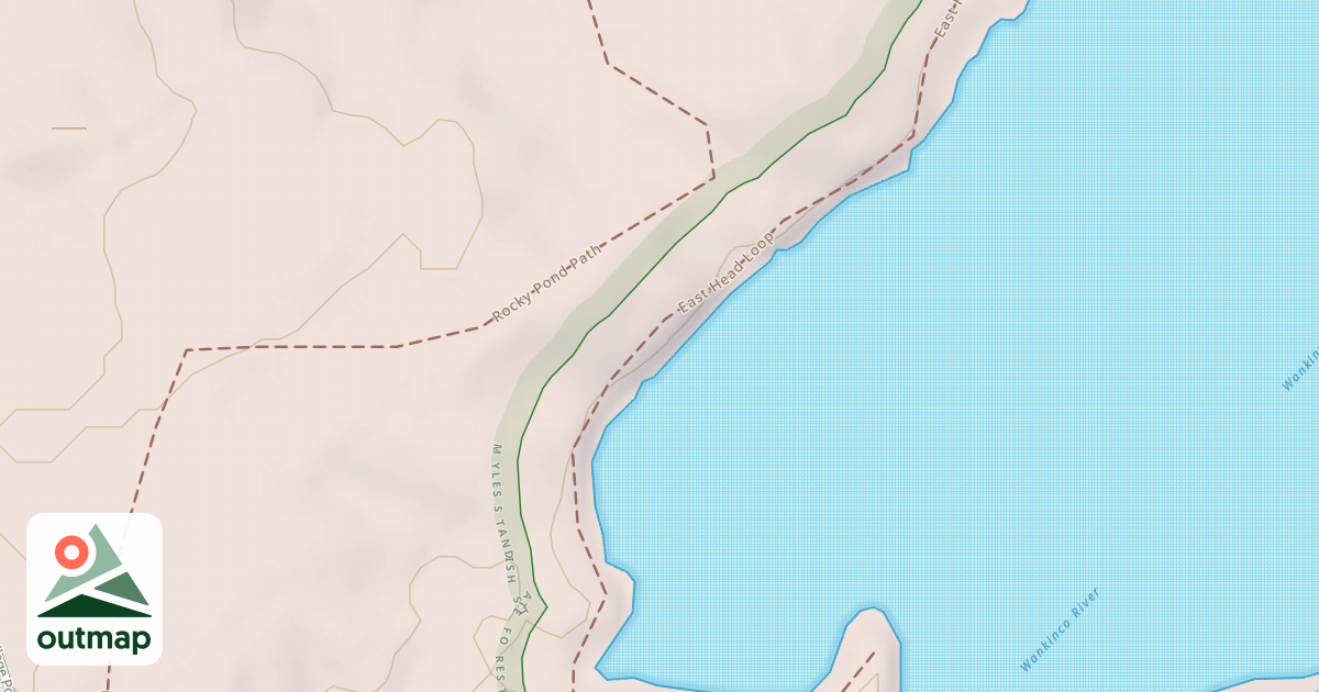 Map of Easthead Reservoir Trail
