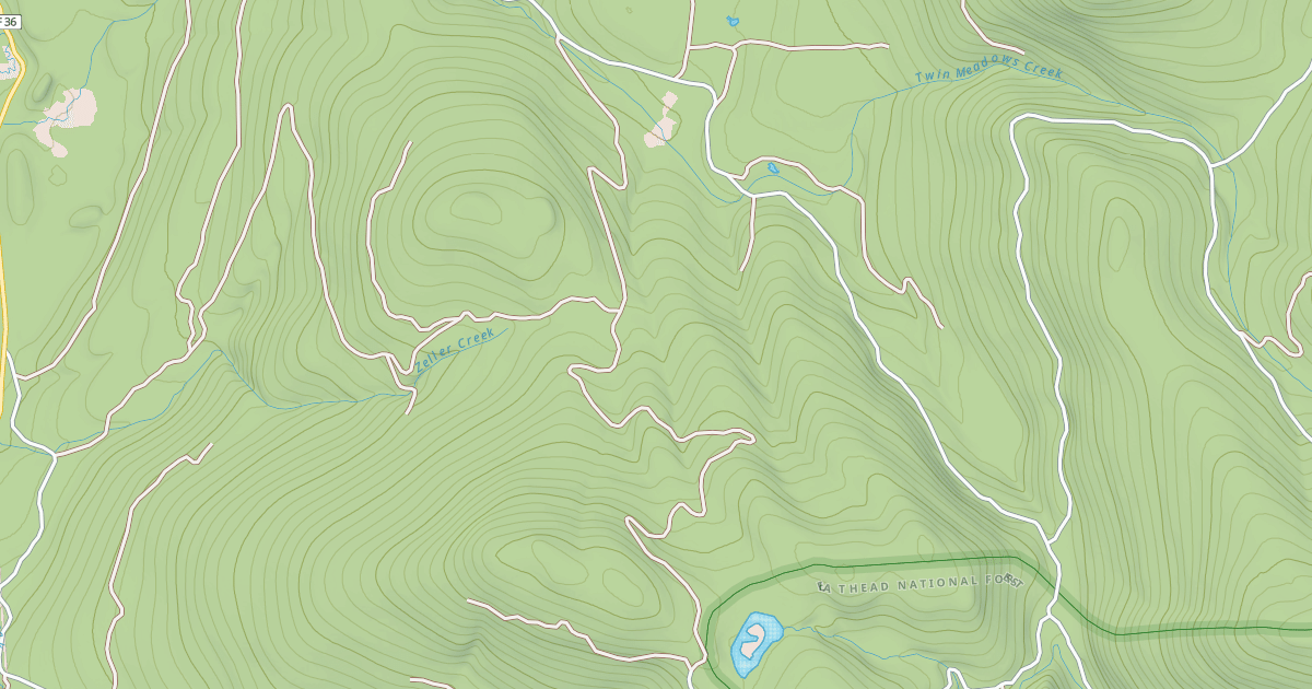 Map preview of BOWEN LAKE