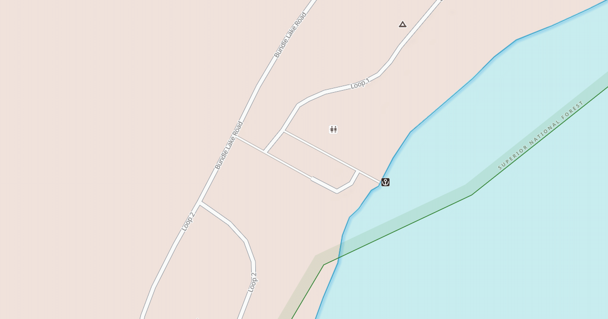 Map preview of CADOTTE LAKE PARKING