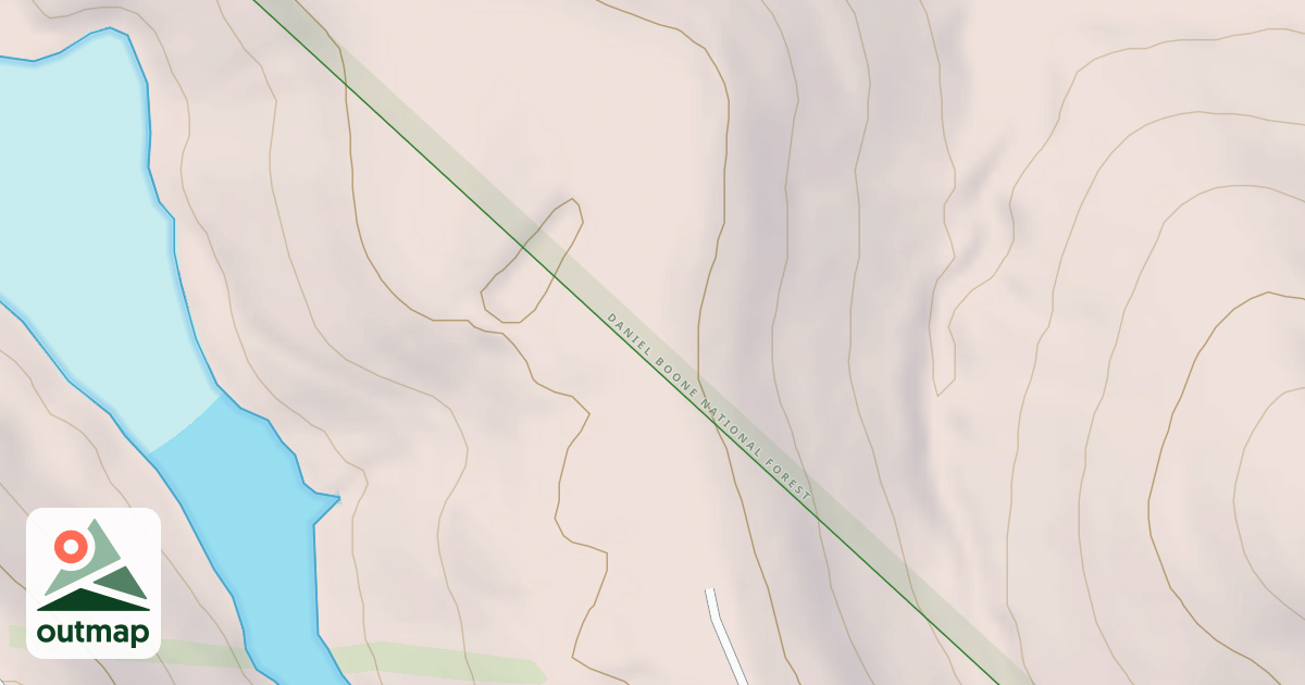 Map of POND RIDGE