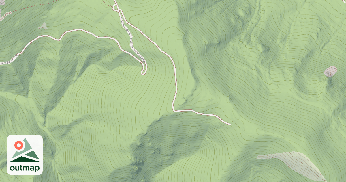 Map of USFS Motor Vehicle Use Map Roads {3A6D696D-B7E0-4BDC-A768-606AE64E8FD5}