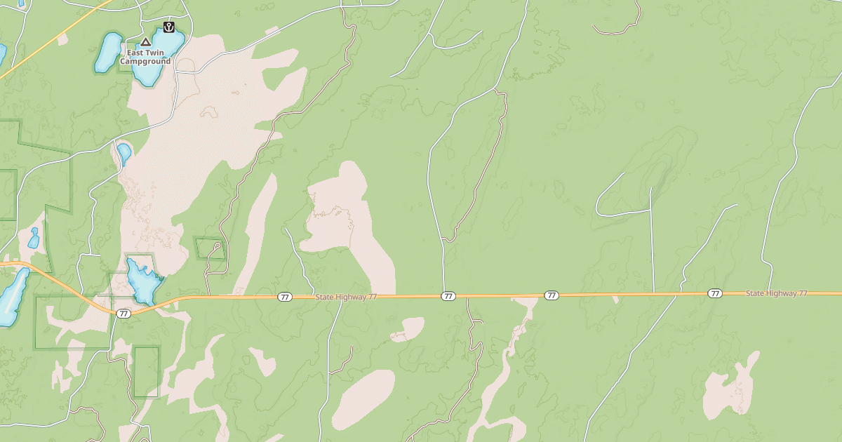 Map preview of USFS Motor Vehicle Use Map Trails 19648
