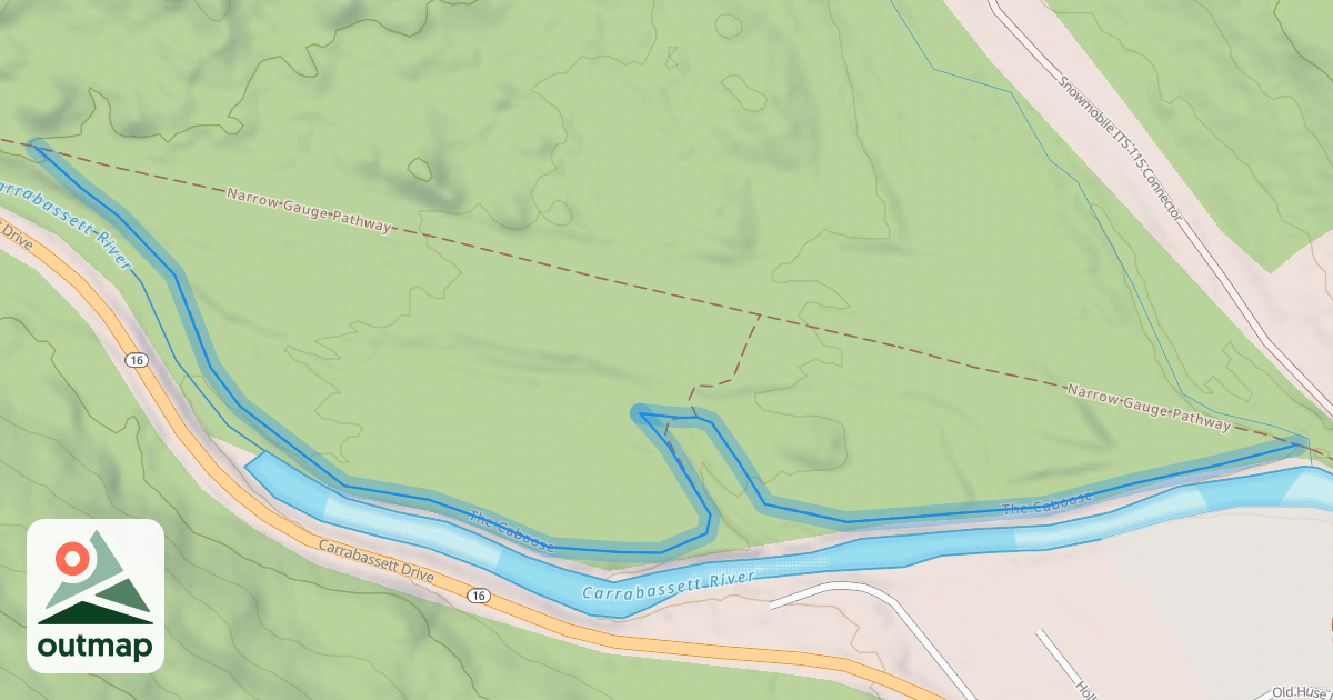 Map of The Caboose