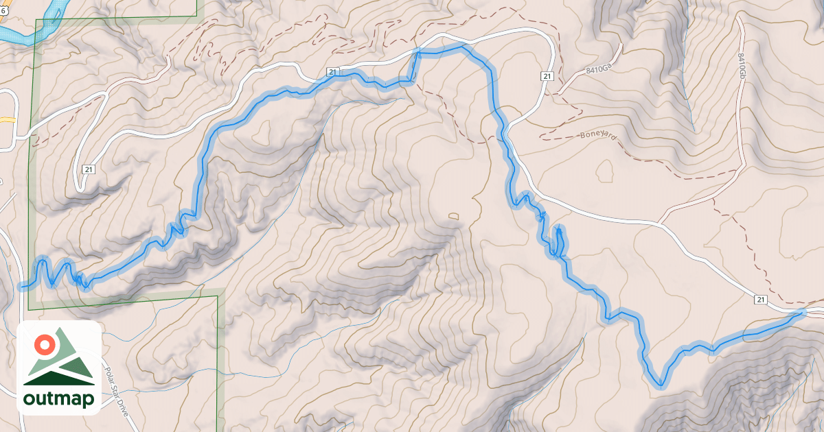 Map of Redneck Ridge