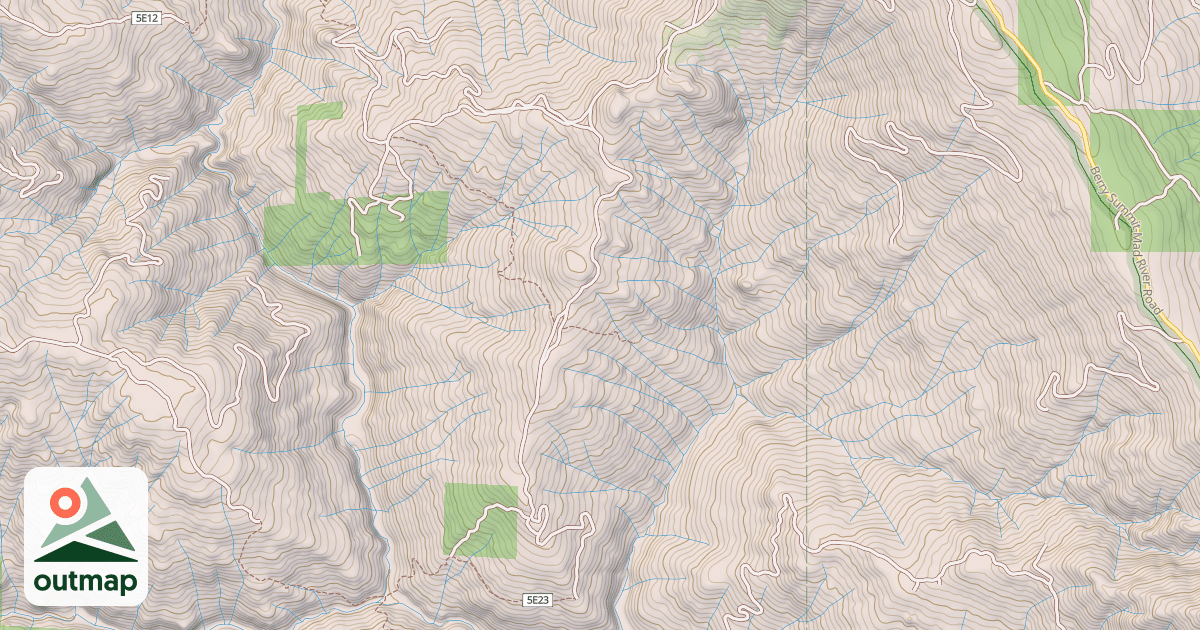 Map of HENRY RIDGE