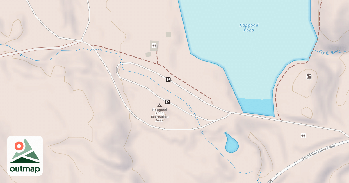 Map of HAPGOOD PARKING LOOP