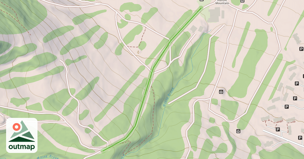 Map of Mossy Brook