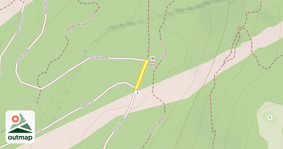 Map of Old Mill Road