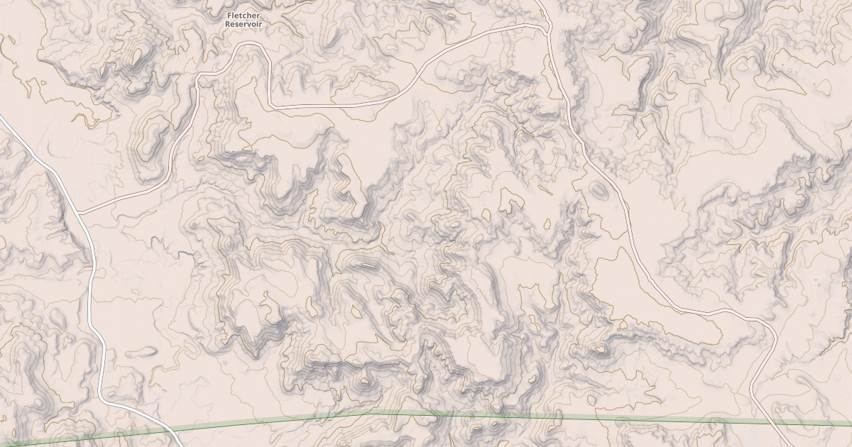 Map preview of REANUS CONE ROAD
