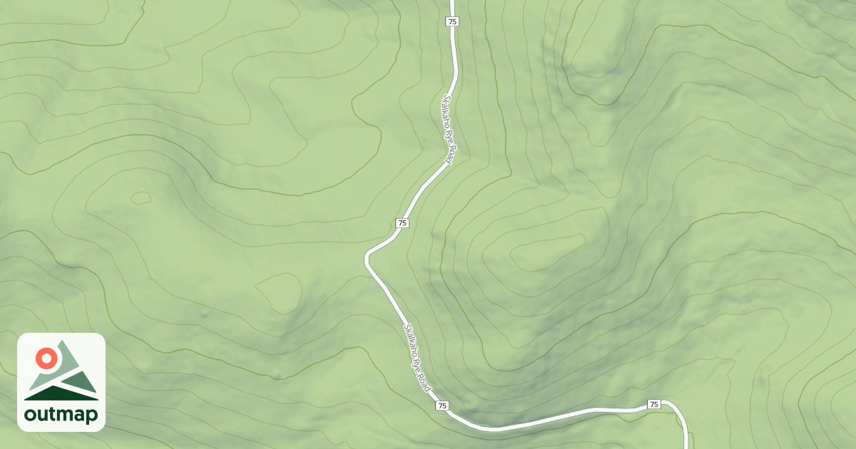Map of (FDR) SKALKAHO-RYE