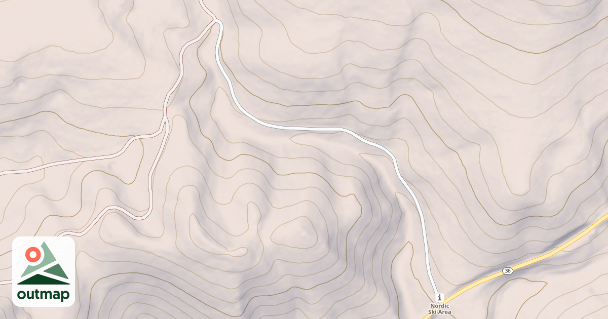 Map of SQUIRREL HOLLOW