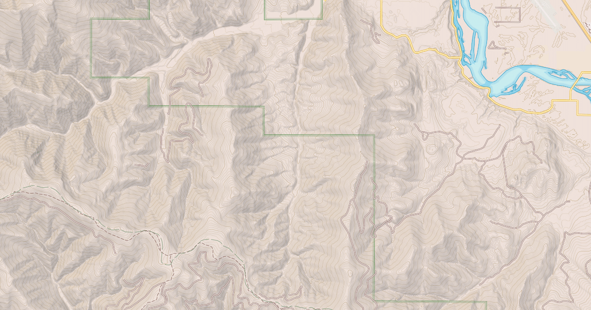 Map preview of EAST FORK SWAMP CREEK